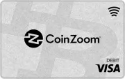 CoinZoom Visa Card — Silver