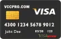 VCCPro Virtual Visa Card